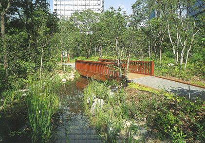 大阪市中央区「大阪ビジネスパーク(ツイン21)」｜waterside画像